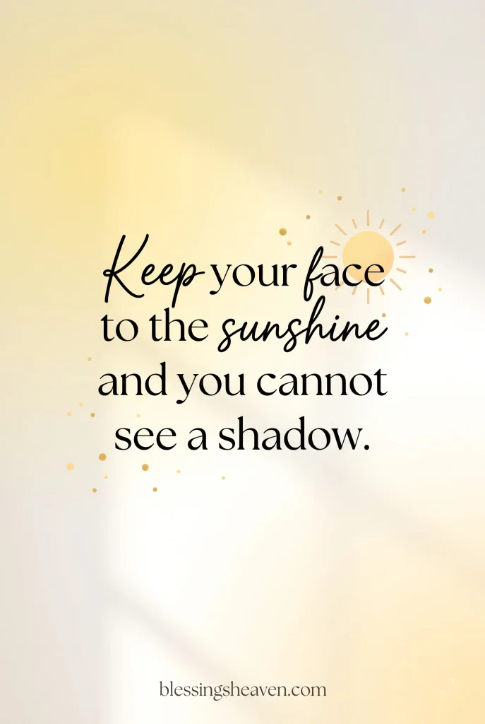 Short Sunlight Quotes to Brighten Your Day