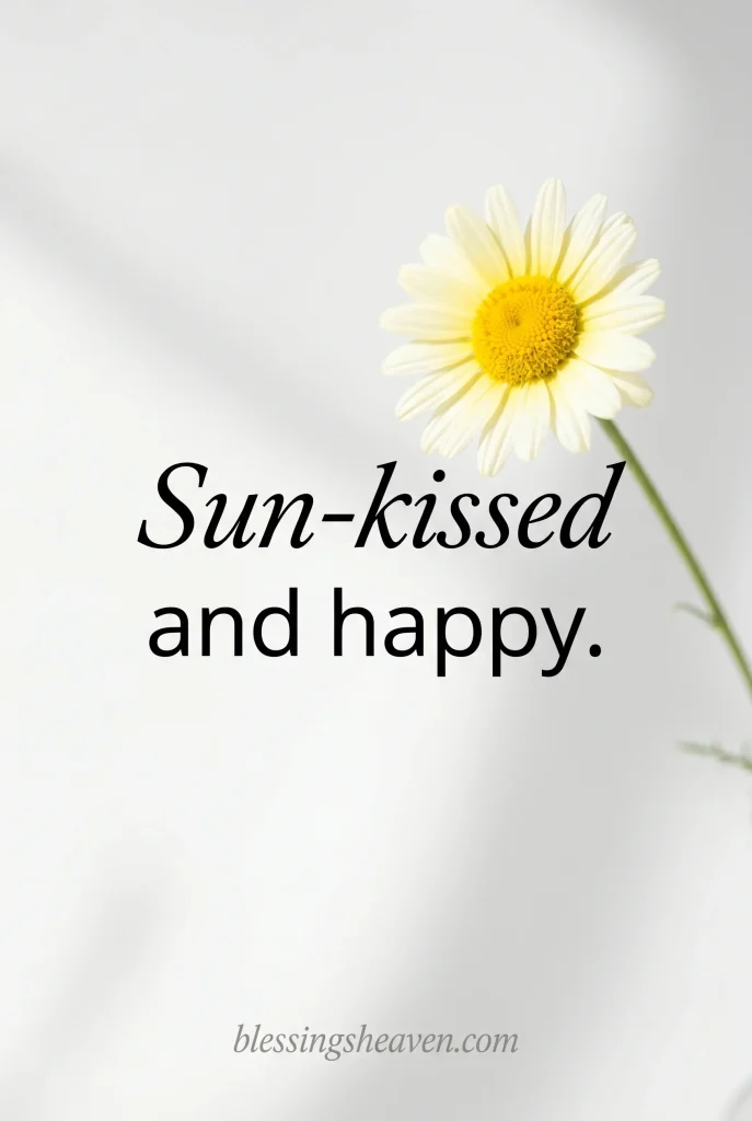 Short Sunny Day Captions for Instagram Pinterest