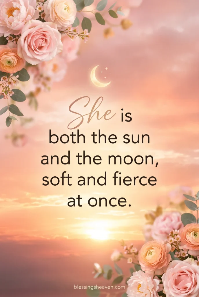 Sun and Moon Quotes for Women