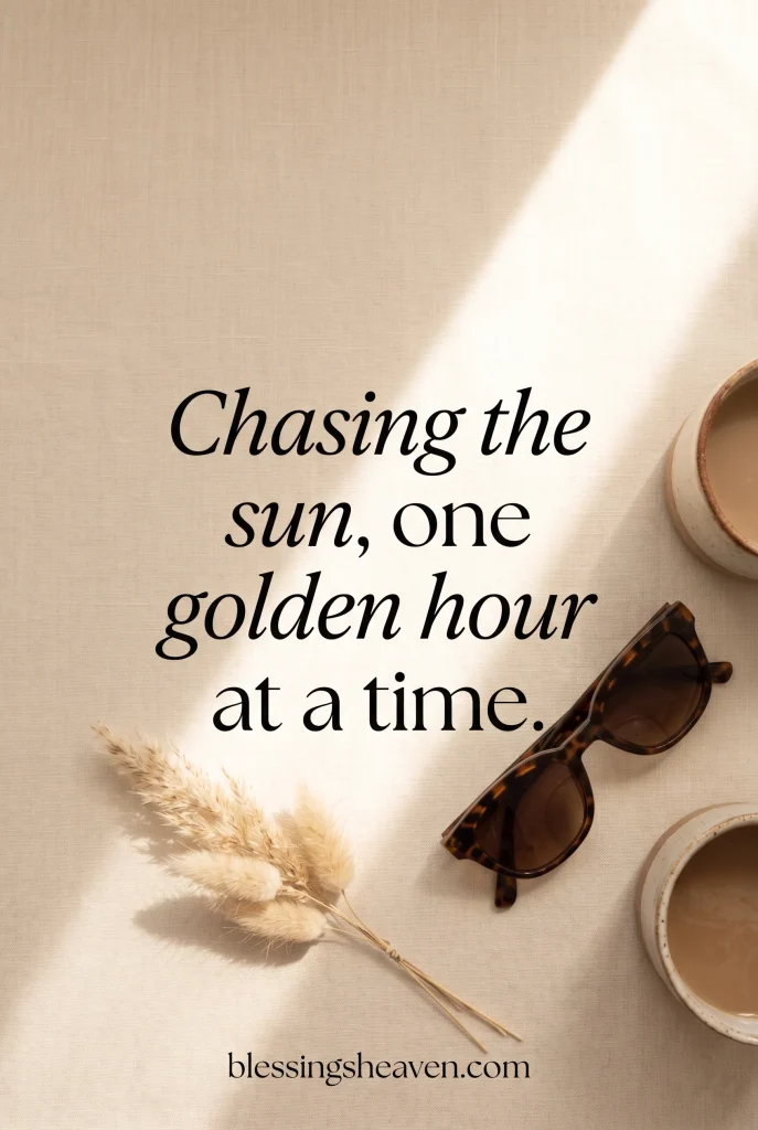 Sunlight Quotes for Instagram Pinterest Captions