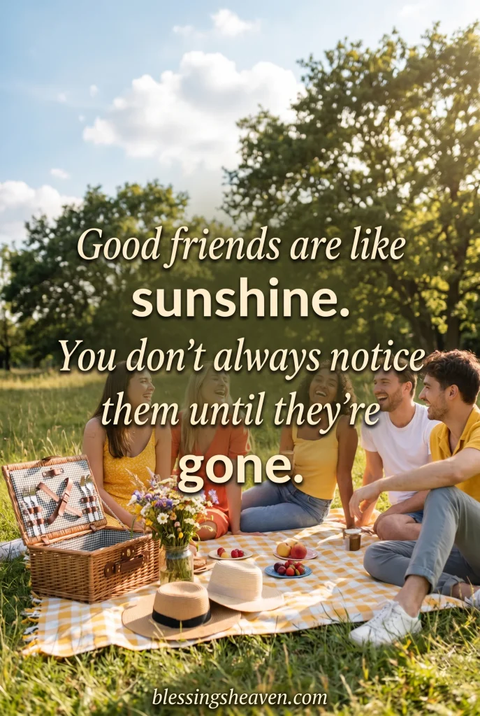 Sunny Day Quotes for Friends and Fun Together