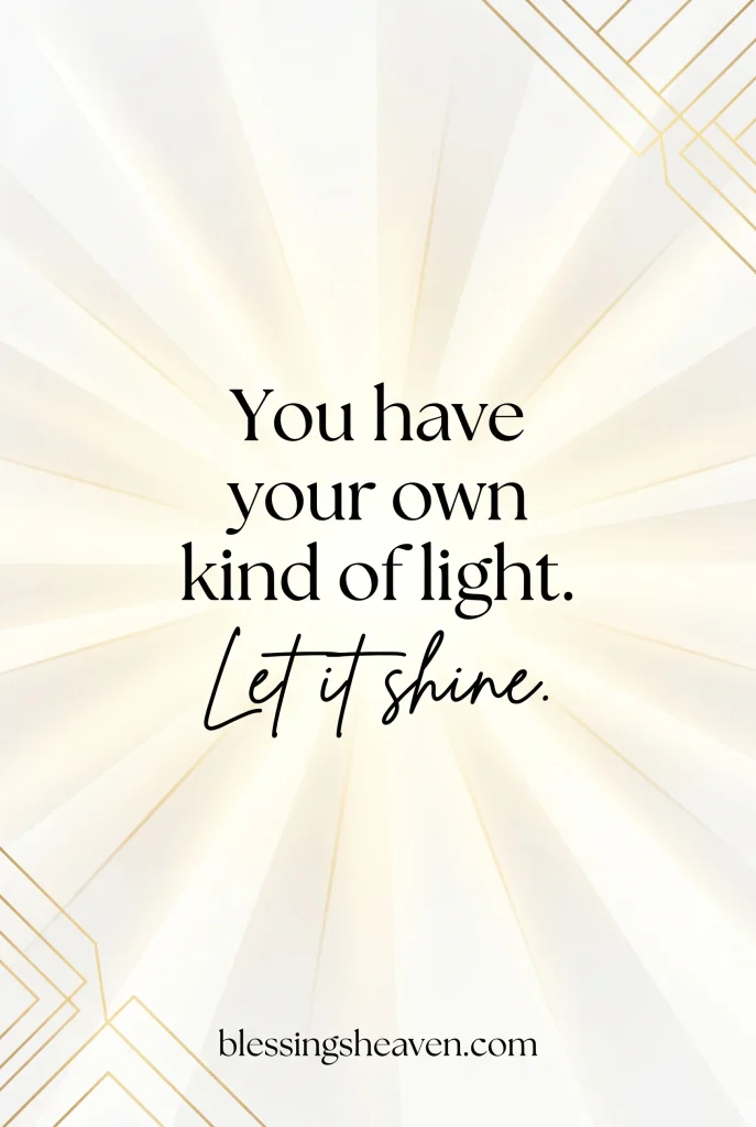 Sunray Quotes for Self Belief and Inner Light