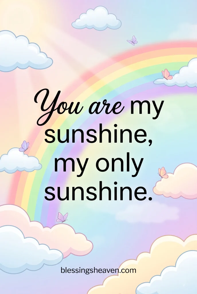 Sunshine Quotes for Kids and Families