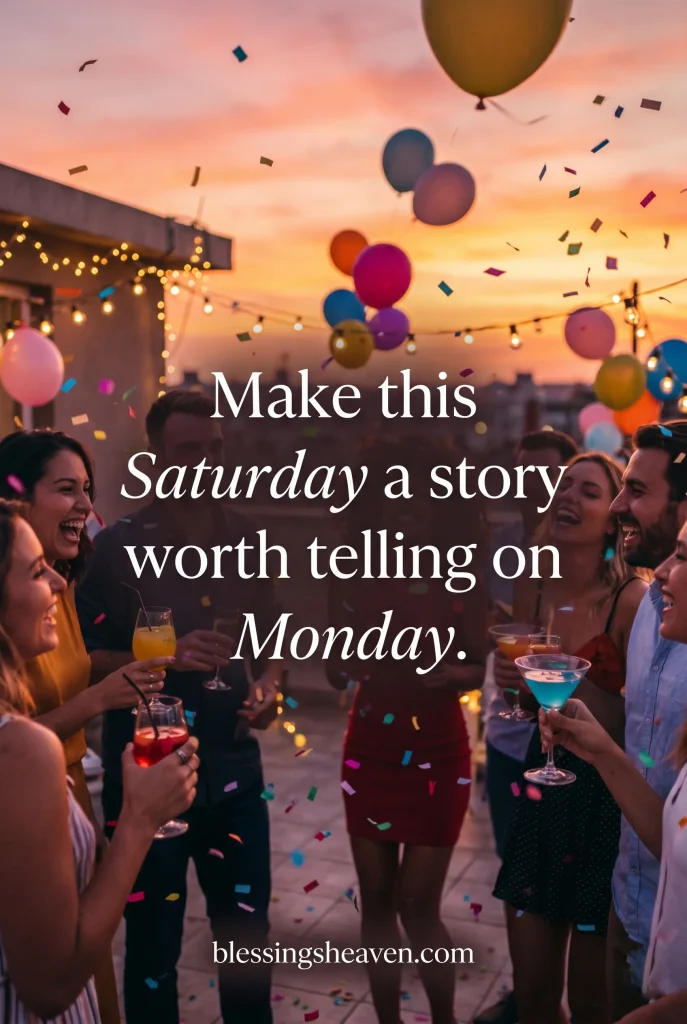 Weekend Fun Quotes for a Joyful Saturday