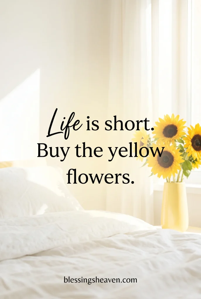 Yellow Aesthetic Quotes for Pinterest Boards