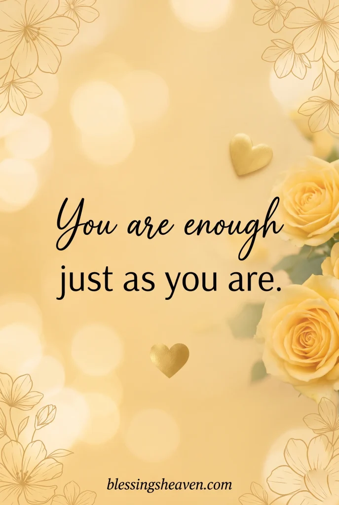 Yellow Quotes for Self Love and Confidence
