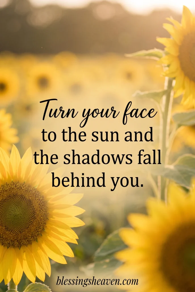 Yellow Sunflower Quotes for Warmth and Growth