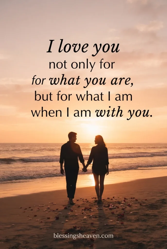 1. Romantic I Love You Quotes for Her