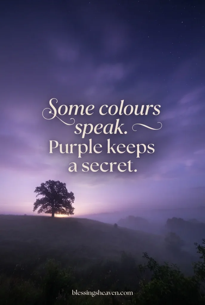 2. Purple Quotes About Mystery and Depth
