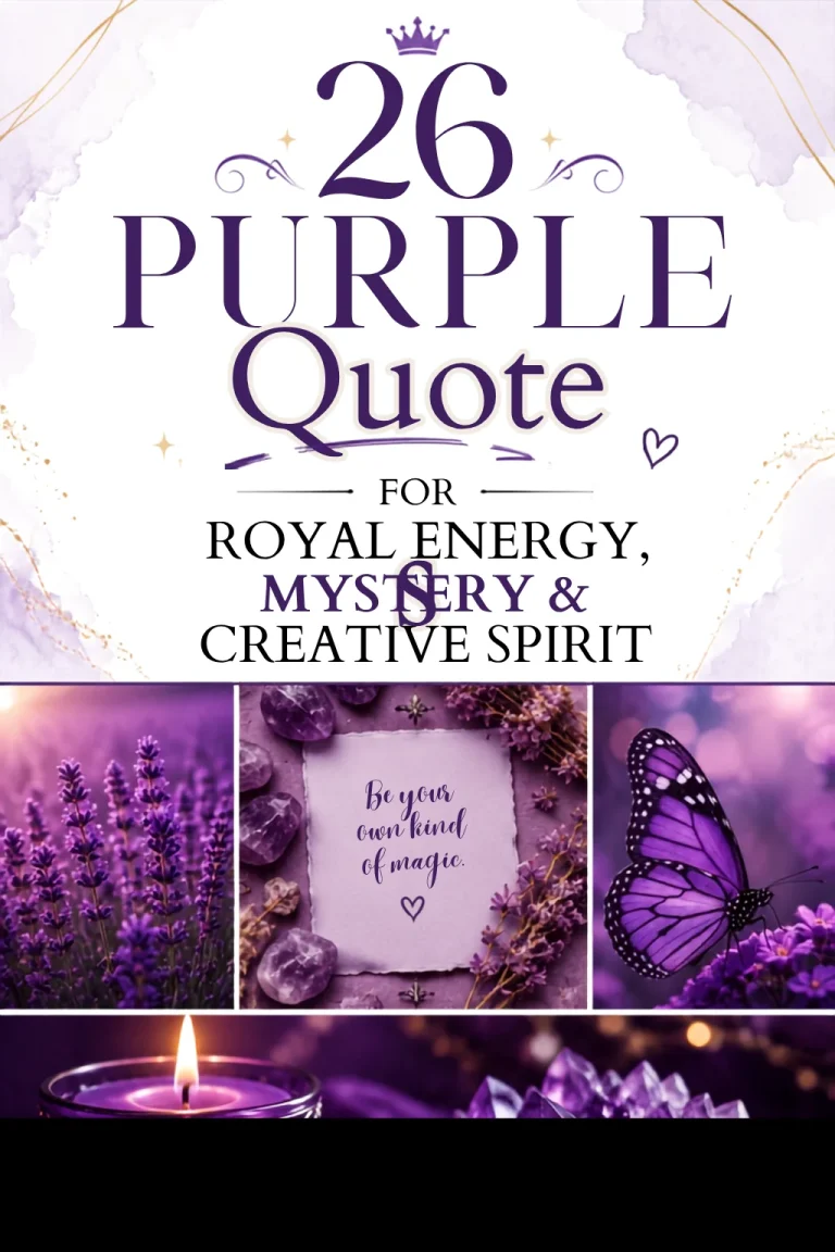 26 Purple Quotes for Royal Energy, Mystery & Creative Spirit