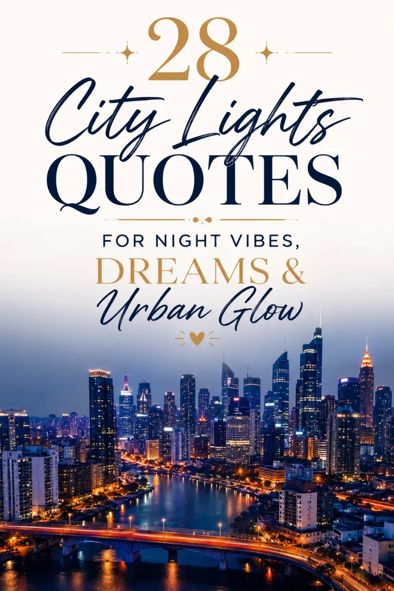 28 City Lights Quotes for Night Vibes Dreams Urban Glow 1