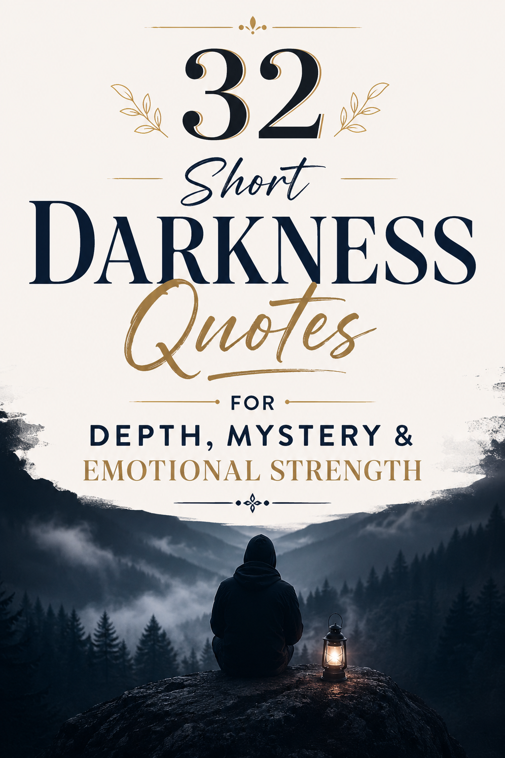 32 Short Darkness Quotes for Depth Mystery Emotional Strength 1