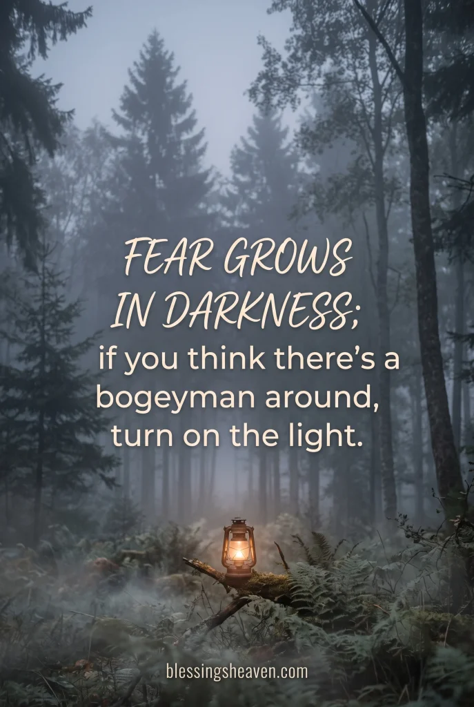 4. Quotes About Fear and Courage in the Dark 1