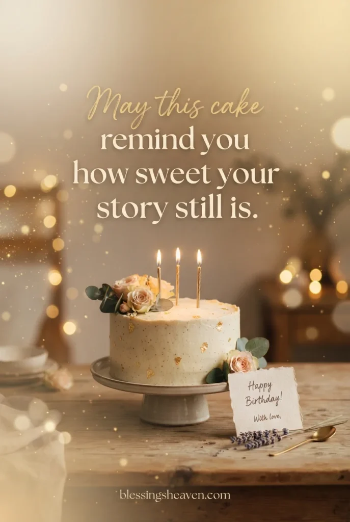 Inspirational Birthday Cake Quotes