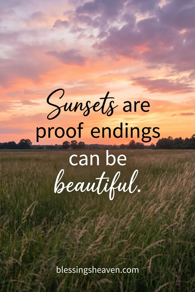 Nature and Sunset Letter Board Sayings