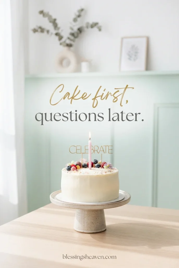 Short Birthday Cake Quotes
