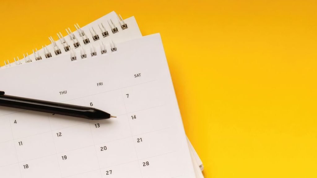 Plan on a Schedule