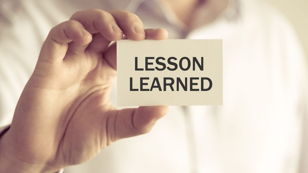 Lesson Learned