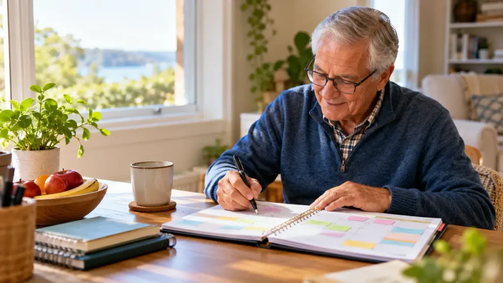 Keeping a Weekly Calendar Makes Retirement Feel More Organized