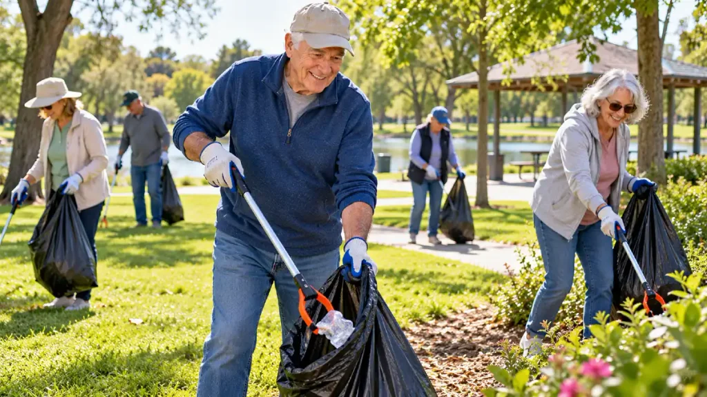 Participate in Local Park and Neighborhood Cleanups