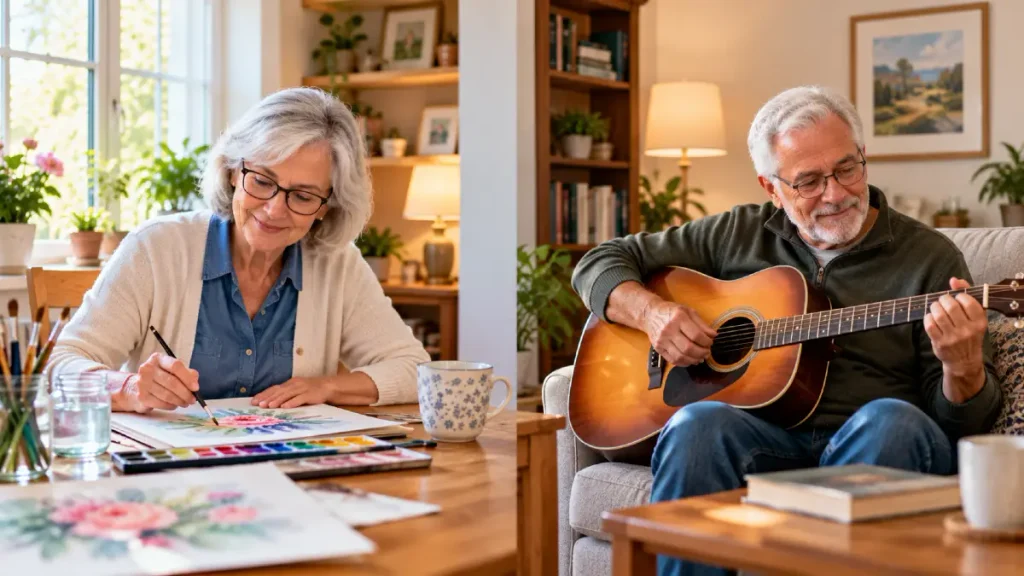 Retired Couples May Need Separate Hobbies