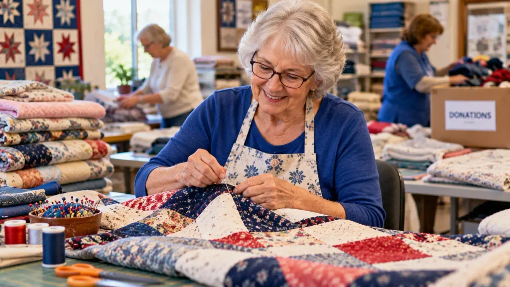 Sew Quilts, Blankets, or Clothing for Charity