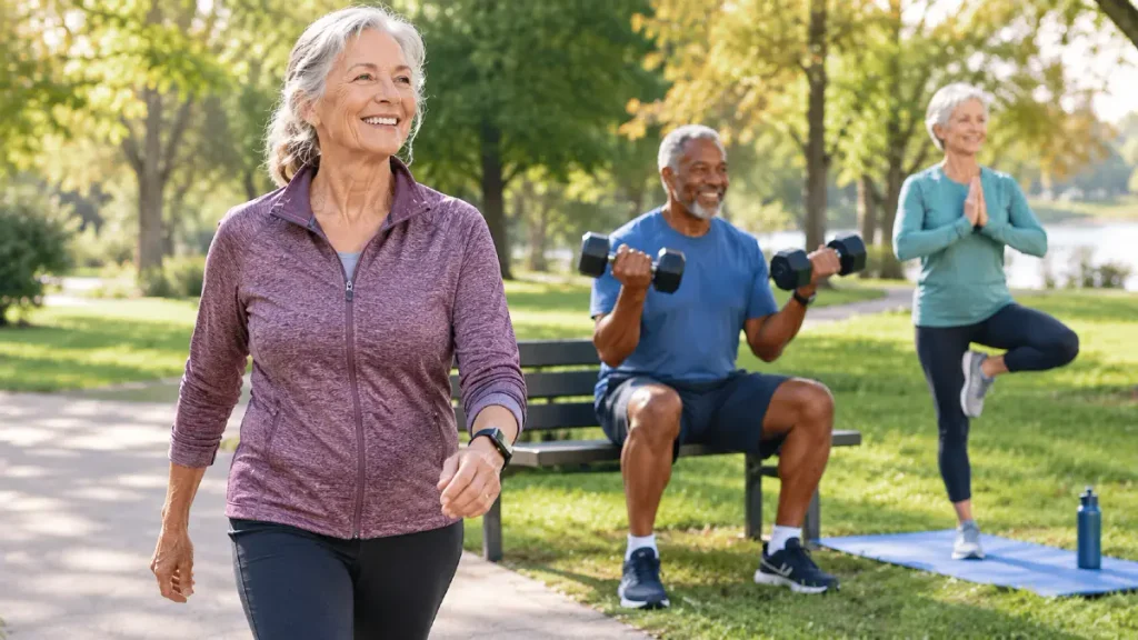 Walking, Strength Training, and Balance Exercises Deserve Time
